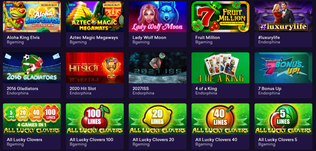 Spinbit slots and games